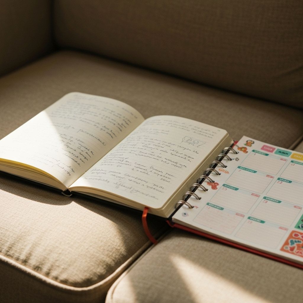 Notebook aberto em sofá